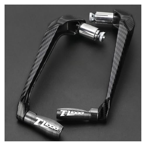 Handlebar Brake Clutch Lever Guard Motorcycle for Suzuki TL1000S TL1000R TL 1000 TL1000 S R 1997-2001 Handlebar Handle Guard Brake Clutch Levers Protector - color: Lever Guard Gray