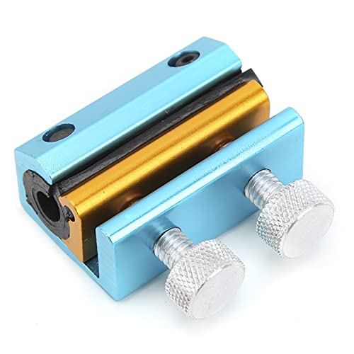 Chain Lubricant for Motorcycle ATV Aramox Tool Kit with Aluminum and Rubber 42g for Chain Maintenance - color: Blue Gold