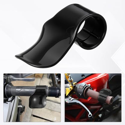 3 Pcs Motorcycle Throttle Mount Motorcycle Throttle Assist Cruise Control Grip ABS Plastic Wrist Hand Grips Handlebar Oil Control Rocker for Black Electric Bike Sport Off Road Scooter Rest Accelerator