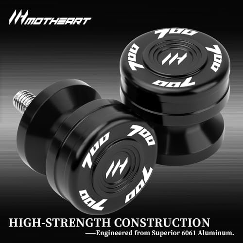 Motorcycle Swingarm Spools Slider -M6 For Tenere 700 (T7) (XTZ700) 2019-2025 CNC Aluminum Paddock Stand Bobbins Protects Rear Swingarm tenere 700 (t7) Accessories (Black) - color: Black