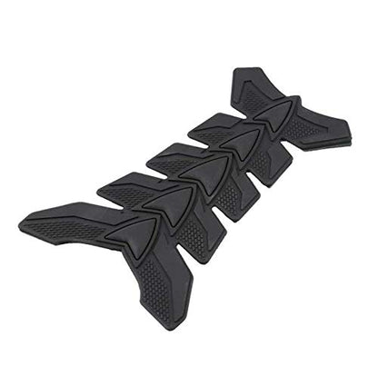 3D Black Gas Tank Protectors for Motorcycle - Gas Oil Fuel Tank Pad Protector Decals Stickers Tank Pad Protector Motorcycle Tank Pad