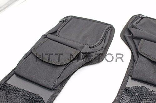 LA01- Saddlebag Lid Organizer Set Compatible with Harley Davidson Touring Models 93-13 - size: Saddlebag Lid Organizer