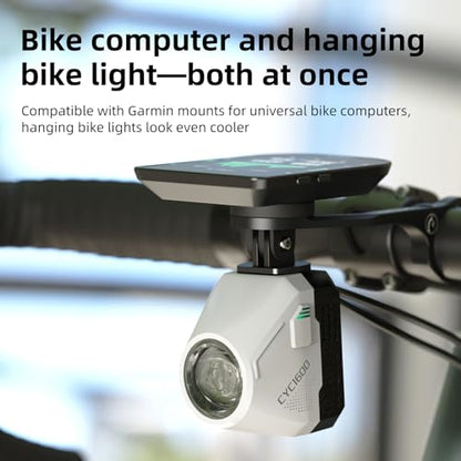 Out Front Mount Compatible with Garmin Edge GPS Bike Computer, XOSS G/G+, iGPSPORT Cycling Handlebar 1.25’’-1.5’’/ 31.8-35mm (S5) - style: S5