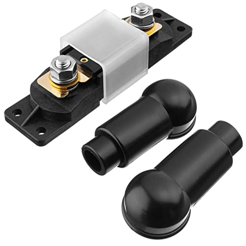 Spartan Power Small Black ANL Fuse Holder Black - color: BLACK, size: Small Black Holder