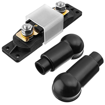 Spartan Power Small Black ANL Fuse Holder Black - color: BLACK, size: Small Black Holder