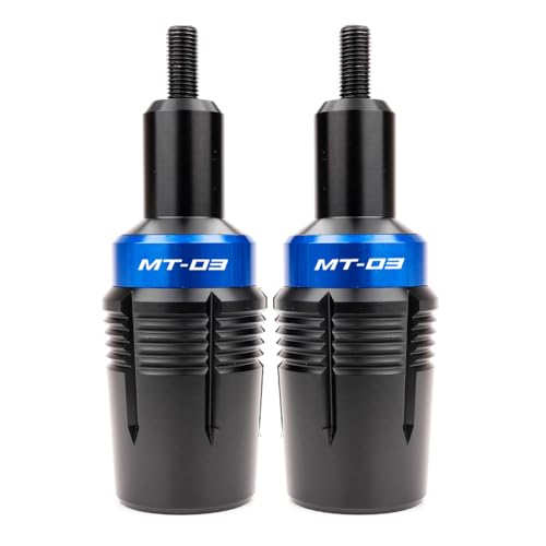 MOWOK Fit for Yamaha MT03 MT-03 MT 03 2014-2021 2022 2023 2024 2025 2026 Motorcycle Accessories No Cut Kits Frame Sliders Crash Protector Engine Guard Falling Protection Pad (Blue) - color: Blue