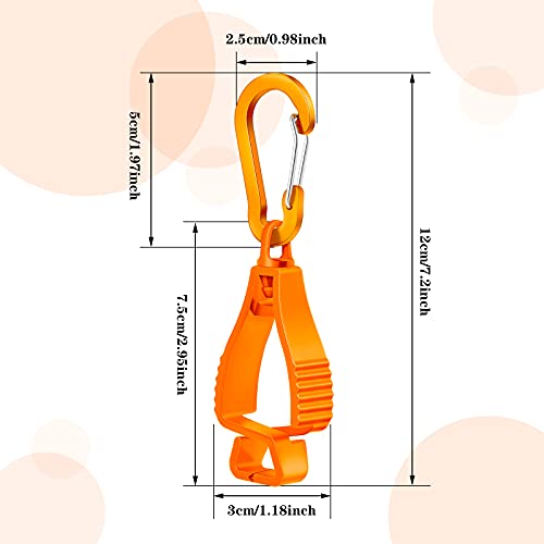 Glove Clips for Work Glove Holders for Belt and Pants Work Safety Keeper Clamp Catcher Construction Gloves Helmets