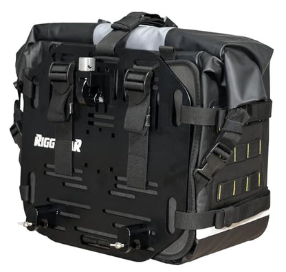 Nelson Rigg Quick Release Saddlebag Plates - ROUND BAR