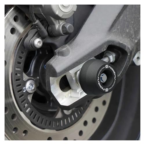 Compatible With Svartpilen Vitpilen 401 2024 Motorcycle Wheel Spindle Protector Rear Front Axle Fork Crash Slider(FRONT) - color: Front
