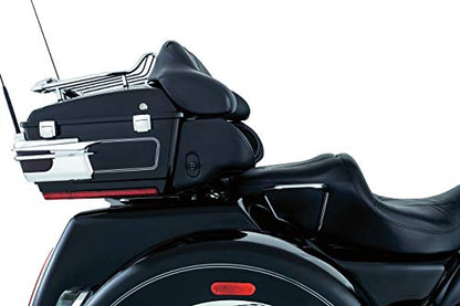 Kuryakyn 8957 Tour-Pak Trunk Luggage/Storage Rack Accessory: Relocator Kit for 2009-13 Harley-Davidson Motorcycles, Black - style: 2009-2013 Models