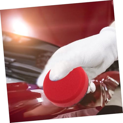 Cabilock Professional Car Polishing Sponge Pad Wax Applicator Pad Car Beauty Polishing Sponge Wheel Versatile for Motorcycles Boats and Home Furniture