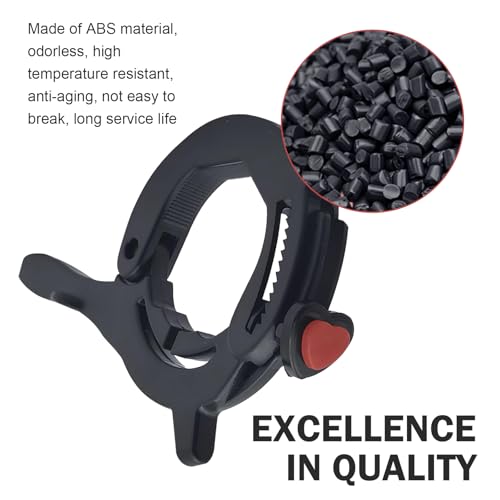 Motorcycle Cruise Control Assist, Handlebar Booster Clamp with Quick Release Throttle Button, Anti-skid Rustproof Throttle Lock, Universal Saver Conversion Accessory for Long Distance (Black)