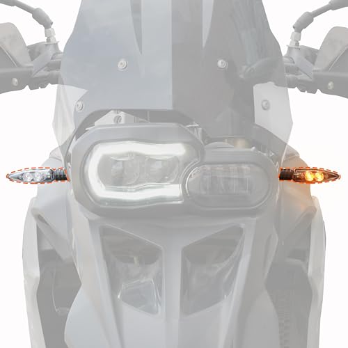 LED Turn Signal Indicator Light for BMW R1200GS LC 2013-later, Amber Turn Signal for BMW F800GS F700GS F800R K1300R Accessories