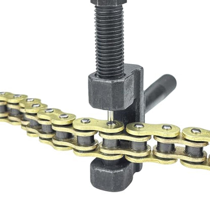 520 Heavy Duty Drive Chain 110 Links O-Ring with Connecting Master Link and Chain Breaker Compatible with Motorcycle ATV UTV Dirt Bike Quad Side by Side