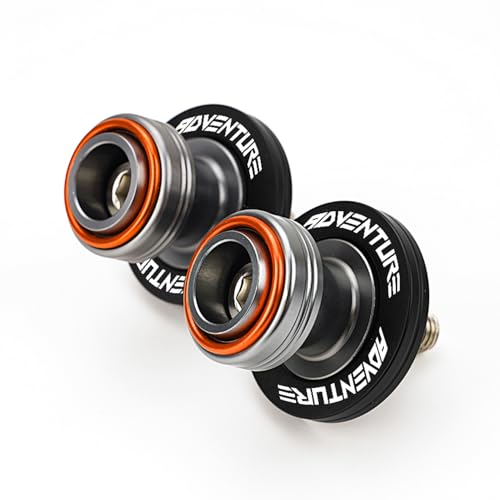 Compatible with KTM 390 790 890 1050 1090 ADVENTURE 2022-2024 2025 2026 CNC Motorcycle M10 Swingarm Spools Sliders Stand Screw (Orange) - color: Orange