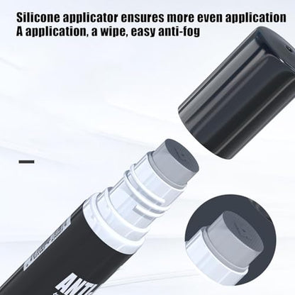 Lens Anti Fog Spray, 10ml Defogger Cleaner, Glass Goggle Anti Fog Solution for Ski Motorcycle Helmet Visor Windshield and Mirror Protection, Enhances Visibility Easy Application Sports Safety