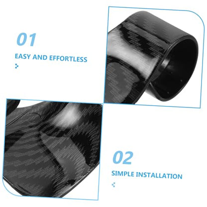 Motorcycle Throttle Assist Grip Carbon Fiber Twist Handlebar Control for Scooters and Electric Bikes Universal Throttle Controller for Enhanced Riding Comfort