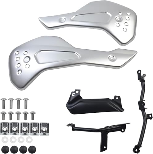 Motorbike Engine Lower Frame Fairings fit for Tri&um&ph Trident 660 Trident660 2021 2022 2023 2024 Motorcycle Belly Pan Bellypan Lower Engine Spoiler Cowling Protection (Silver), MD-473-US - color: Silver