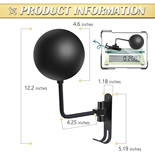 Kikerike Motorcycle Helmet Rack Wall Mount 180 Degree Rotation Metal Bike Helmet Holder Mount Bicycle Helmet Display Hanger Stand with 2 Hooks for Motorcycle Bike Baseball Rugby Helmet - Black, 3 Pcs - color: Black(3PCS)