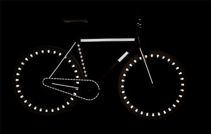 RydeSafe Reflective Decals - Hexagon Kit - Large - color: White