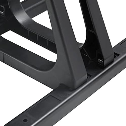 Bike Rack – Dual Bicycle Stand for Mountain, Road, or Kid’s Bikes – Indoor or Outdoor Steel Bicycle Storage – Tire Rack for Truck by RAD Cycle - style: One Bike