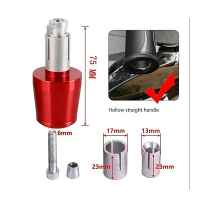 7/8'' Anti-Slip Grip Hand Motorcycle Handlebar Handle Bar Grips End Plugs For HONDA Rebel300 CMX500 CMX300 Rebel CMX 500 300(A-BULE) - color: A-BULE