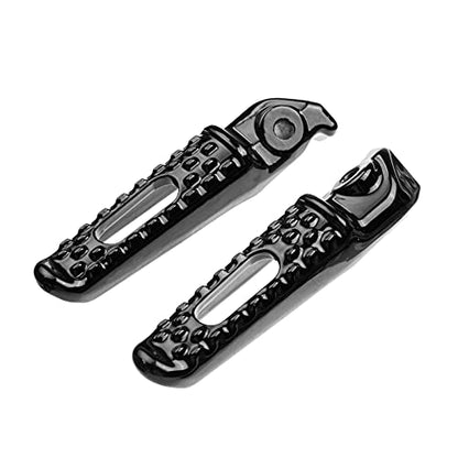 Rear Foot Pegs Footrests Pedal for Honda 2003-2023 CBR 600RR, 2004-2016 CBR1000RR (Rear-Black) - color: Rear-Black