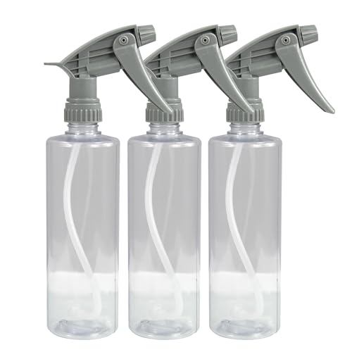 Chemical Guys Heavy Duty Bottle and Trigger Sprayer, Chemical-Resistant Viton Seal, Adjustable Mist to Stream Nozzle, High Output, Car Detailing Cleaners and Degreasers - 16 Oz, 3 Pack - size: 16ounce(3pack)
