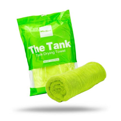 Maxshine Universal Car Drying Towel 30” x 30” | 1600GSM Plush Double-Sided Microfiber | Super Absorbent Rinse-Free Drying Towel for Car Wash & Detailing | Scratch-Free, Lint-Free Auto Care Cloth - size: 29" x 29" Green