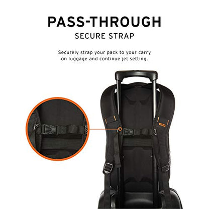 URBAN ARMOR GEAR UAG 18-Liter Backpack Lightweight Tough Weather Resistant Laptop Backpack, fits up to 13-inch, Standard Issue LE Black Midnight Camo - color: Standard Issue - Black Midnight Camo, size: 18-Liter