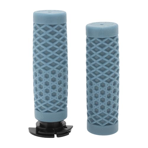 Motoforti 7/8" 22mm 15/16" 24mm Motorcycle Hand Grips Cover Kit Non Slip TPU Handlebar Cover for Motorcycle Scooter Bicycle ATV Blue 1 Set - color: Blue