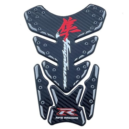 Red Gas Fuel Tank Side Traction Rubber Protector Pads Compatible with Suzuki GSXR1300 GSXR 1300 Hayabusa 1340