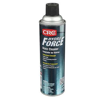 CRC HydroForce Glass Cleaner 14412 – 18 WT. OZ., Professional Strength Cleaning Solution