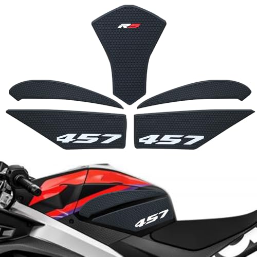 RS457 2025 New For Aprilia RS 457 RS4572024-2026 Motorcycle Side Fuel Tank Pads Protector Stickers Decal Gas Knee Grip Traction