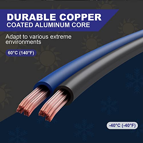 EXTRESPO Heavy Duty Jumper Cables - 4 Gauge 20 Feet 600Amp Automotive Booster Cables for Car Battery, for Car, SUV and Trucks, Jumper Cables Kit with Carry Bag, Gloves, Brushes (4 Gauge 20 FT)… - size: 4 GAUGE 20 FT