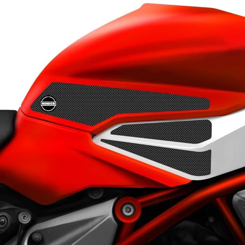 Motorcycle Accessories Tank Grips Pad for MV Agusta F3 675 2012+, Silicone Anti-Slip Traction Pads Fuel Tank Protector, High Adhesion & Durable Non-Slip Side Knee Grip