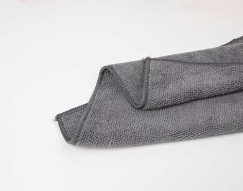 Microfiber Cleaning Cloth | Gray | 12 Pack | 16” x 16” | All Purpose Microfiber Towels - Clean, Dust, Polish, Scrub, Absorbent - color: Gray