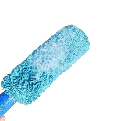 Premium Car Cleaning Tools - Wheel Tire Brush & Microfiber Twist Braided Cloth, Essential Auto Detailing Accessories for Spotless Shine (2, Green+Blue) - color: Green+Blue