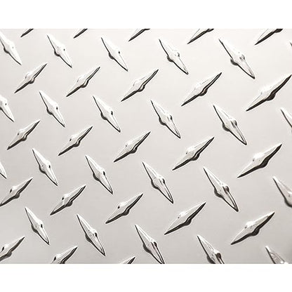 Extreme Max 3005.5262 Hinged Aluminum Trailer Door Slider Plate - 36", Silver - size: 36" x 12"