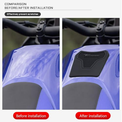 New for Yamaha Tenere 700 Rally 35kW 2025 Motorcycle Accessories Side Fuel Tank Grips Tank Pads Protector Stickers Decal Gas Knee Grip Traction Pad Tankpad