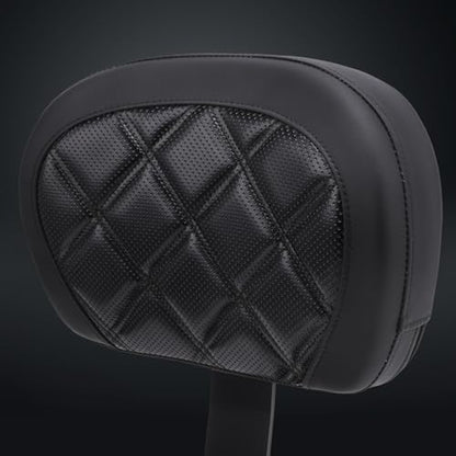 Motorcycle Rear Passenger Backrest Fit for Can-Am Ryker 600/900/Rally Edition 2019-2026, Ryker Sport 2022-2026, 15 Inches Detachable Backrest Pad with Mount Kit, Replace #219400843 (Black Line) - color: Black Line