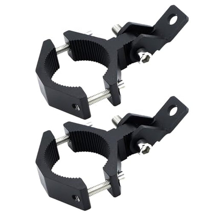 Motorcycle Spotlight Bracket, 2PCS Headlight Holder, Heavy-Duty Tube Clamp Mounting Bracket for 31mm-46mm ATV UTV Roll Bar (1.25-1.8 inch) - size: 1.25-1.8 inch