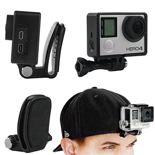 CamKix Head & Backpack Mount Bundle Compatible with GoPro Hero 13, 12,11, 10, 9, 8,7, 6, 5, Black, Session, Hero 4, Black, Silver, Hero+ LCD, 3+, 3, DJI Osmo Action - color: Head and Backpack Mount Bundle