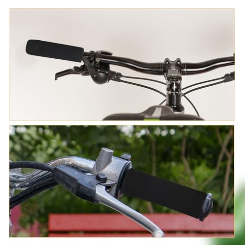 UPKOCH 14pcs Anti Slip Universal Handlebar Accessories - Motorcycle Grip Covers Foam Handlebar Replacement Sleeves Sponge Hand Grips for Mountain Bikes