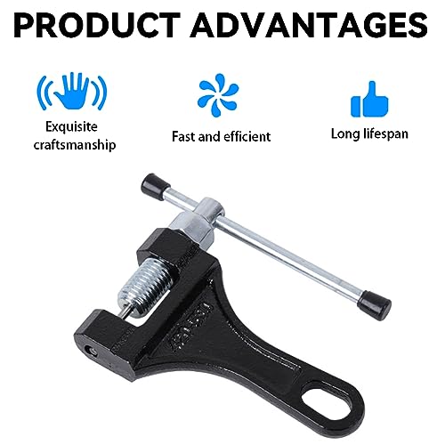 AUCELI Chain Breaker #420-530, Chain Tool for Motorcycle Dirt Pit Bike ATV Quad Go Kart Bicycle Scooter, Chain Break # 420 428 520 525 528 530, Universal Car Accessories Chain Breaker Tool Kit