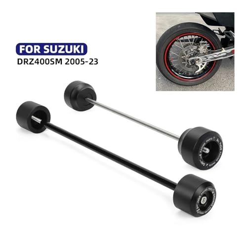 Motorcycle Falling Sliders Protectors for Suzuki DRZ 400SM DRZ400SM DRZ 400 SM 2005-2023 Motorcycle Accessories Wheel Axle Fork Crash Slider Falling Protection
