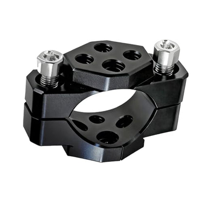 Universal Motorcycle Light Bracket – 22-32mm Handlebar Mount Clamp Holder for LED Spotlights, Fog Lights, Turn Signal Lights, Motorcycle Handlebar Bracket for Most Motorcycles