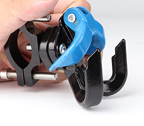 Universal Hanger Hook for Electric Scooter - Hanging Adjustable Pothook for Poles (20mm - 37mm in Diameters) Different Screws Meet Different Need Like Scooter,Bike,MTB,Motorcycle
