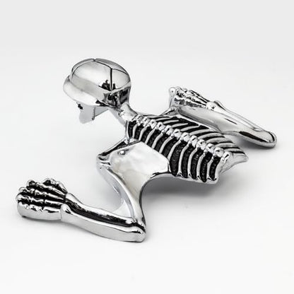 Eagle Lights SKULLRIDER Headlight and Fender Skull Figurehead for HD and Indian Motorcycles (Small) - size: Small