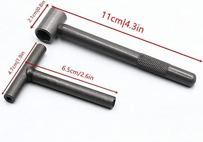 JJLFresheners Spanner Tool Valve Screw Repair Wrench, Adjusting Square Hexagonal Hole Tool Motorcycle Scooter Valve Tappet Engine Adjustable Wrenches